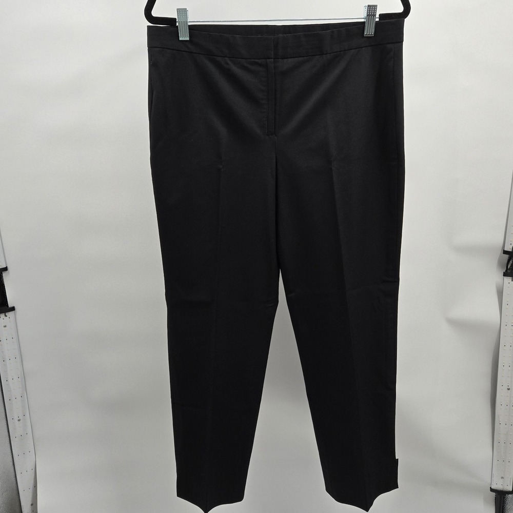DKNY Women's‎ Dress Pants Size 14, Black Straight Leg - Picture 2 of 13